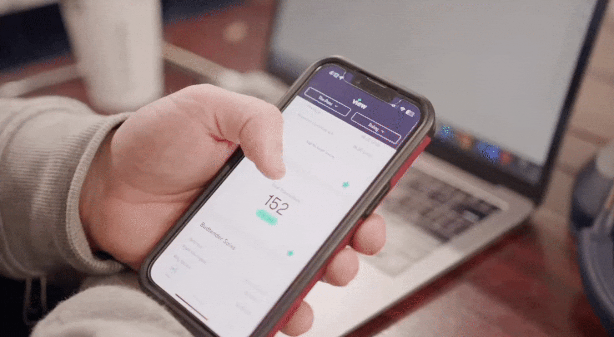 View scroll data 420